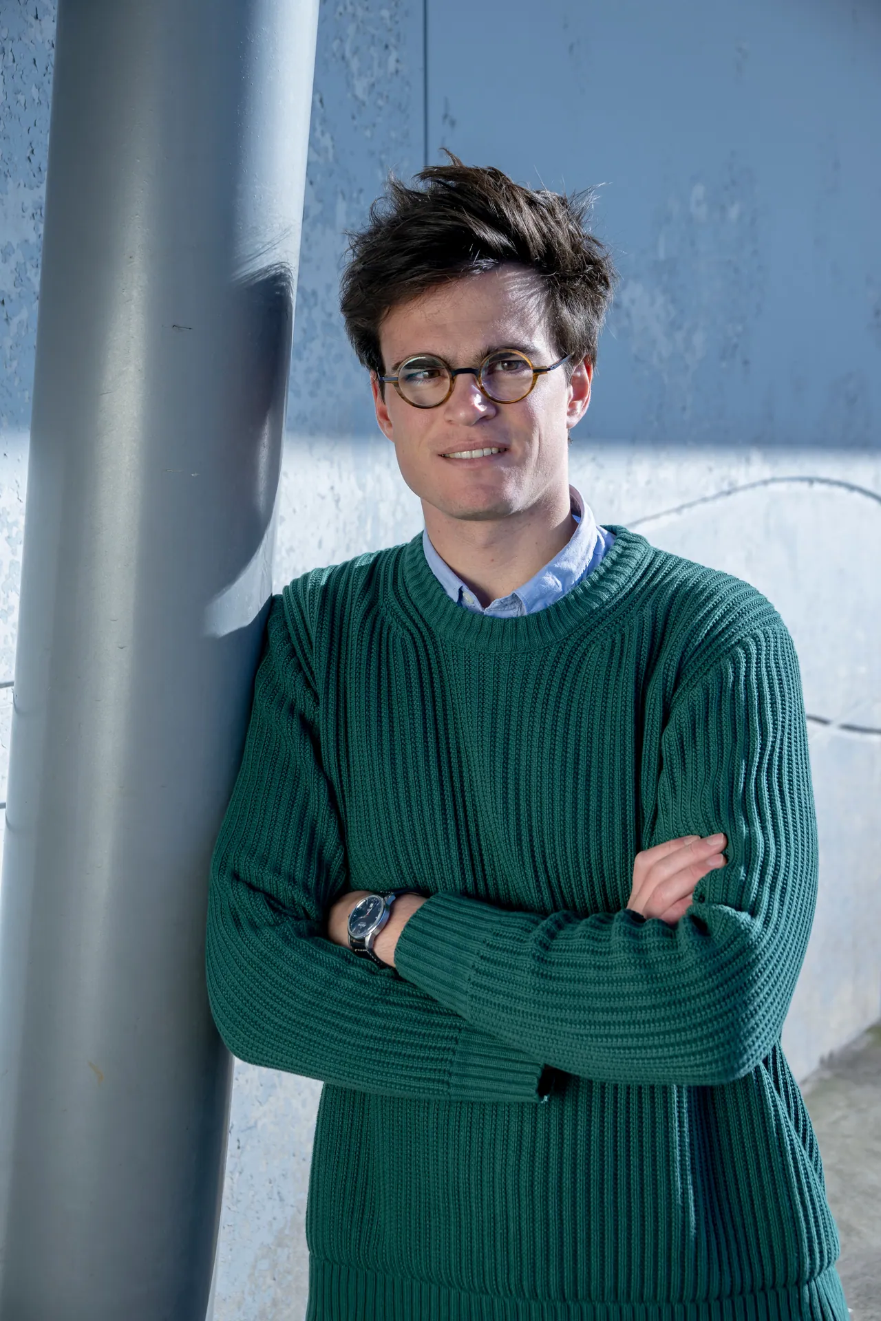 Portrait d’Amaury Bolvin, cofondateur et directeur général de Zéphyr & Borée