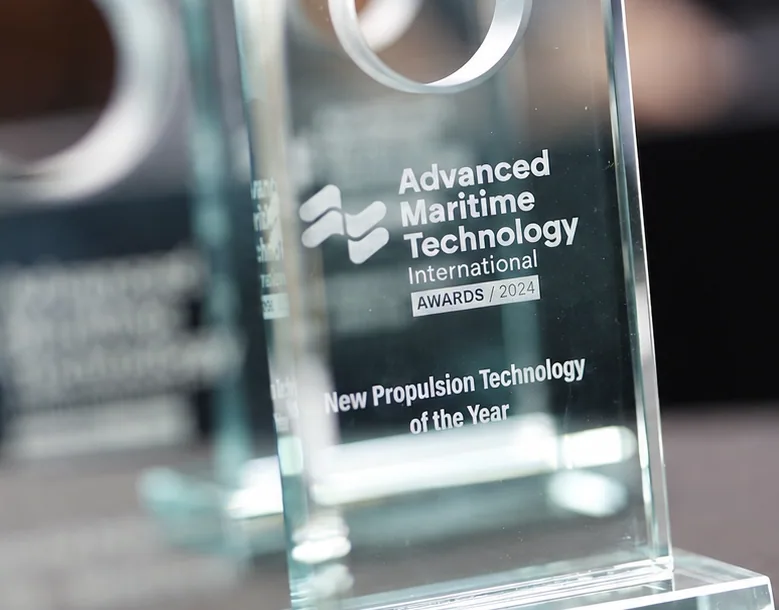 Trophée « New Propulsion Technology of the Year » des Advanced Maritime Technology Awards