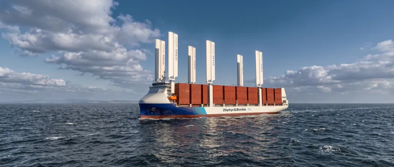 Cargo à voiles du projet Macareux